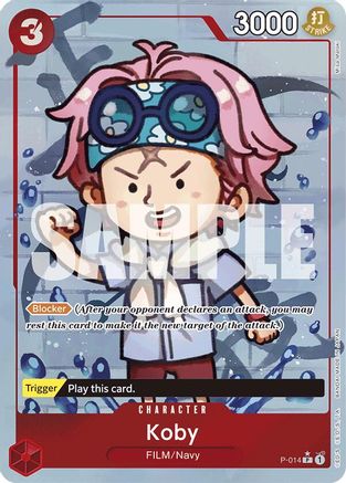 Koby (Full Art) (P-014) - Promo