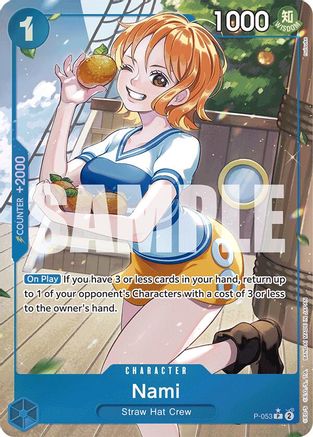 Nami (P-053) (Full Art) (P-053) - Promo