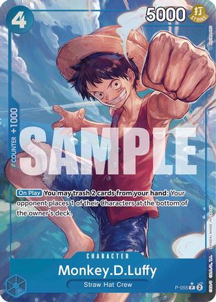 Monkey.D.Luffy (P-055) (Full Art) (P-055) - Promo