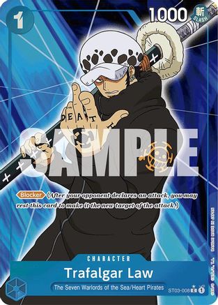 Trafalgar Law (ST03-008) (Full Art) (ST03-008) - Common