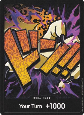 DON!! Card (Rob Lucci)  -  DON!!