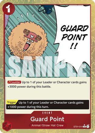 Guard Point (Textured Foil) (ST01-014) - Common