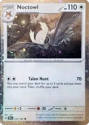 Noctowl - 127 (Cosmos Holo)  - Promo - Holofoil