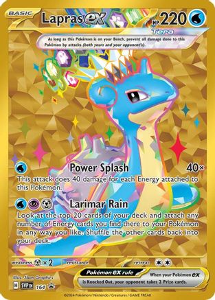 Lapras ex - 164  - Promo - Holofoil