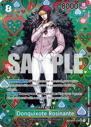 Donquixote Rosinante (SP) (OP04-119) - Secret Rare