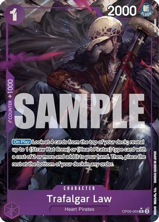 Trafalgar Law (069) (Parallel) (OP09-069) - Rare