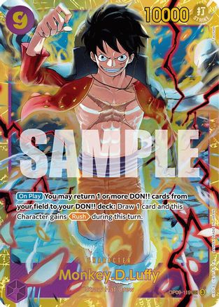 Monkey.D.Luffy (119) (OP09-119) - Secret Rare