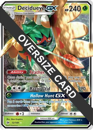 Decidueye GX - 12/149 (Decidueye GX Challenge Box)  - Promo - Holofoil