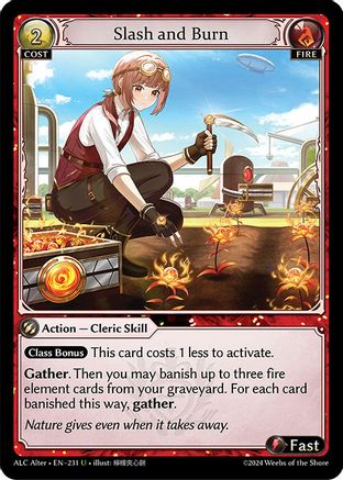 Slash and Burn (231) -  Uncommon