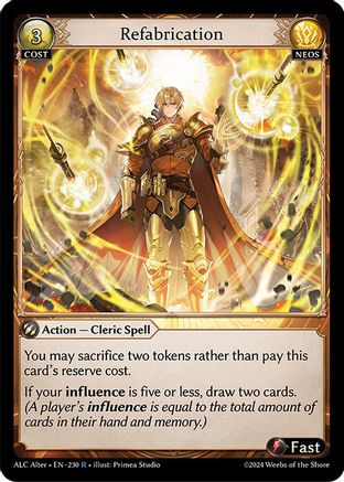 Refabrication (230) -  Rare