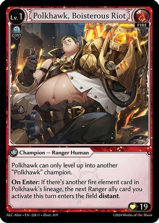 Polkhawk, Boisterous Riot (228) -  Uncommon