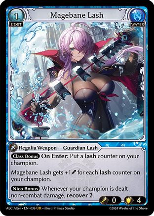 Magebane Lash (036) -  Ultra Rare