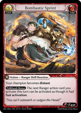 Bombastic Sprint (217) -  Rare