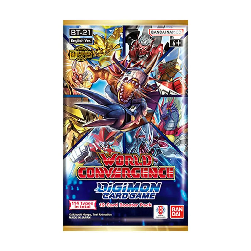 Digimon Card Game - Booster Pack World Convergence