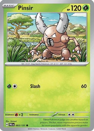 Pinsir - 003/131 - Common - Normal