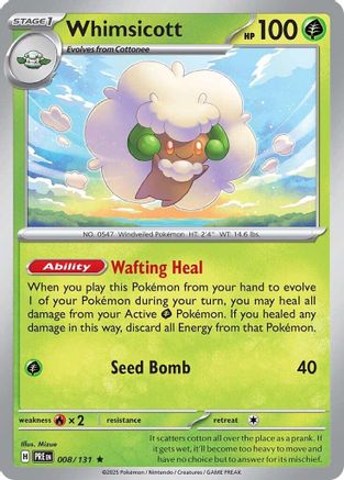 Chlorobule - 008/131 - Rare - Holofoil inversé