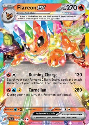 Pyroli ex - 014/131 - Double Rare - Holographique