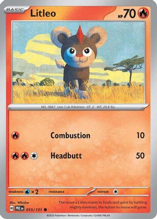 Litleo - 015/131 - Common - Normal