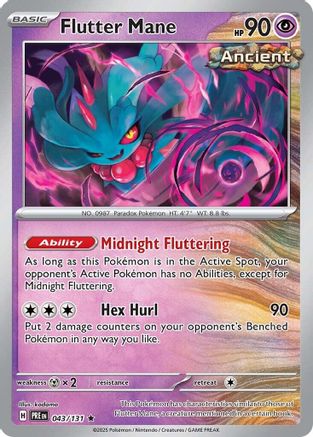 Vert de Fer - 043/131 - Rare - Holofoil Inversé