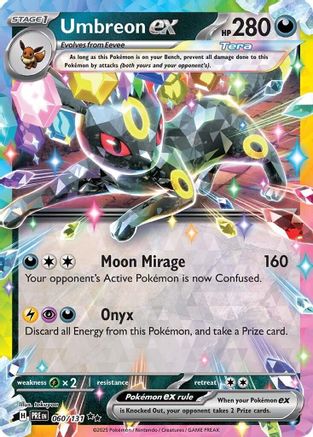 Noctali ex - 060/131 - Double Rare - Holofoil