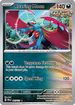 Rugissement Lunaire - 065/131 - Rare - Holofoil