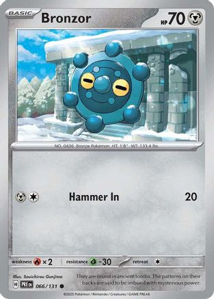 Bronzor - 066/131 - Common - Normal