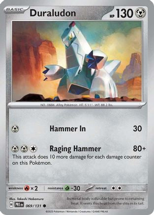 Duraludon - 069/131 - Commune - Reverse Holo