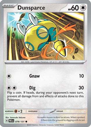 Dunsparce - 079/131 - Commune - Normal