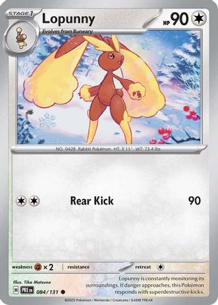 Lopunny - 084/131 - Common - Normal