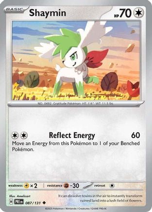 Shaymin - 087/131 - Peu commune - Holofoil inversé