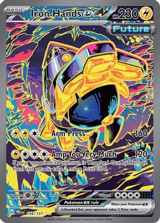 Iron Hands ex - 154/131  - Special Illustration Rare - Holofoil