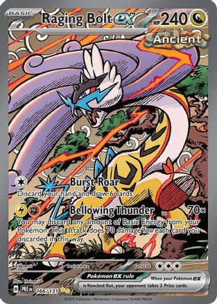 Raging Bolt ex - 166/131 - Special Illustration Rare - Holofoil
