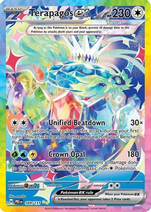 Terapagos ex - 169/131 - Illustration Spéciale Rare - Holofoil