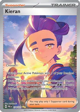 Kieran - 174/131  - Special Illustration Rare - Holofoil