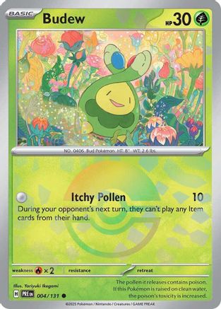 Roselia (Motif Poké Ball) - 004/131 - Commune - Holofoil