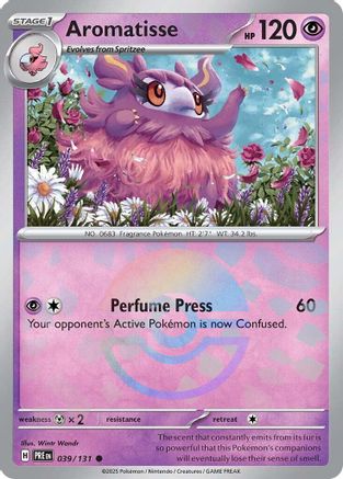 Aromatisse (Poke Ball Pattern) - 039/131 - Common - Holofoil
