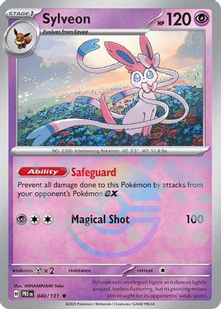 Nymphali (Motif Poké Ball) - 040/131 - Rare - Holo