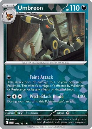 Umbreon (Poke Ball Pattern) - 059/131 - Rare - Holofoil