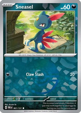 Farfuret (Motif Poké Ball) - 061/131 - Commune - Holographique