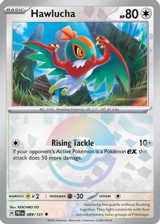 Hawlucha (Poke Ball Pattern) - 089/131 - Uncommon - Holofoil