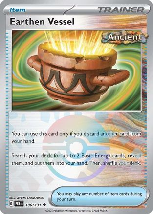 Vase de Terre (Motif Poké Ball) - 106/131 - Peu commune - Holo