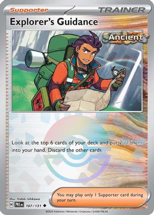 Explorer's Guidance (Poke Ball Pattern) - 107/131 - Uncommon - Holofoil