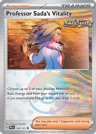 Vitalité du Professeur Olim (Motif Poké Ball) - 120/131 - Peu commune - Holofoil