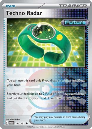Radar Techno (Motif Poké Ball) - 130/131 - Peu commune - Holographique