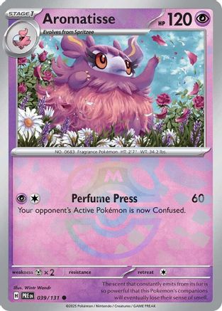 Aromatisse (Master Ball Pattern) - 039/131 - Common - Holofoil