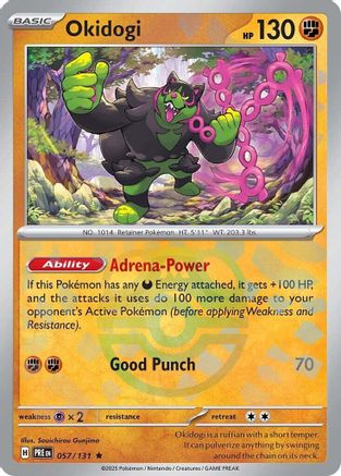 Okidogi (Master Ball Pattern) - 057/131 - Rare - Holofoil
