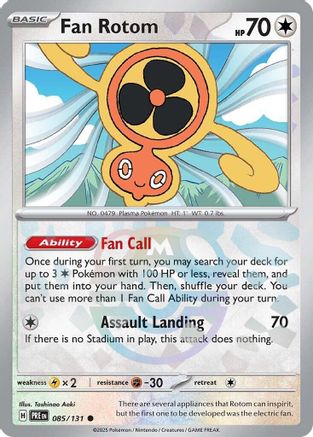 Fan Rotom (Master Ball Pattern) - 085/131 - Common - Holofoil