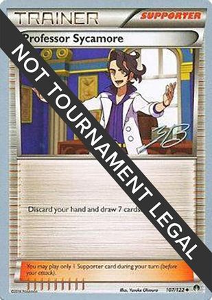 Professor Sycamore - 2017 (Zachary Bokhari) - 107/122 - Uncommon - Normal