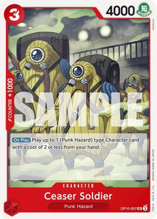 Ceaser Soldier (OP10-007) - Uncommon