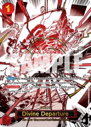 Divine Departure (Parallel) (OP10-019) - Rare